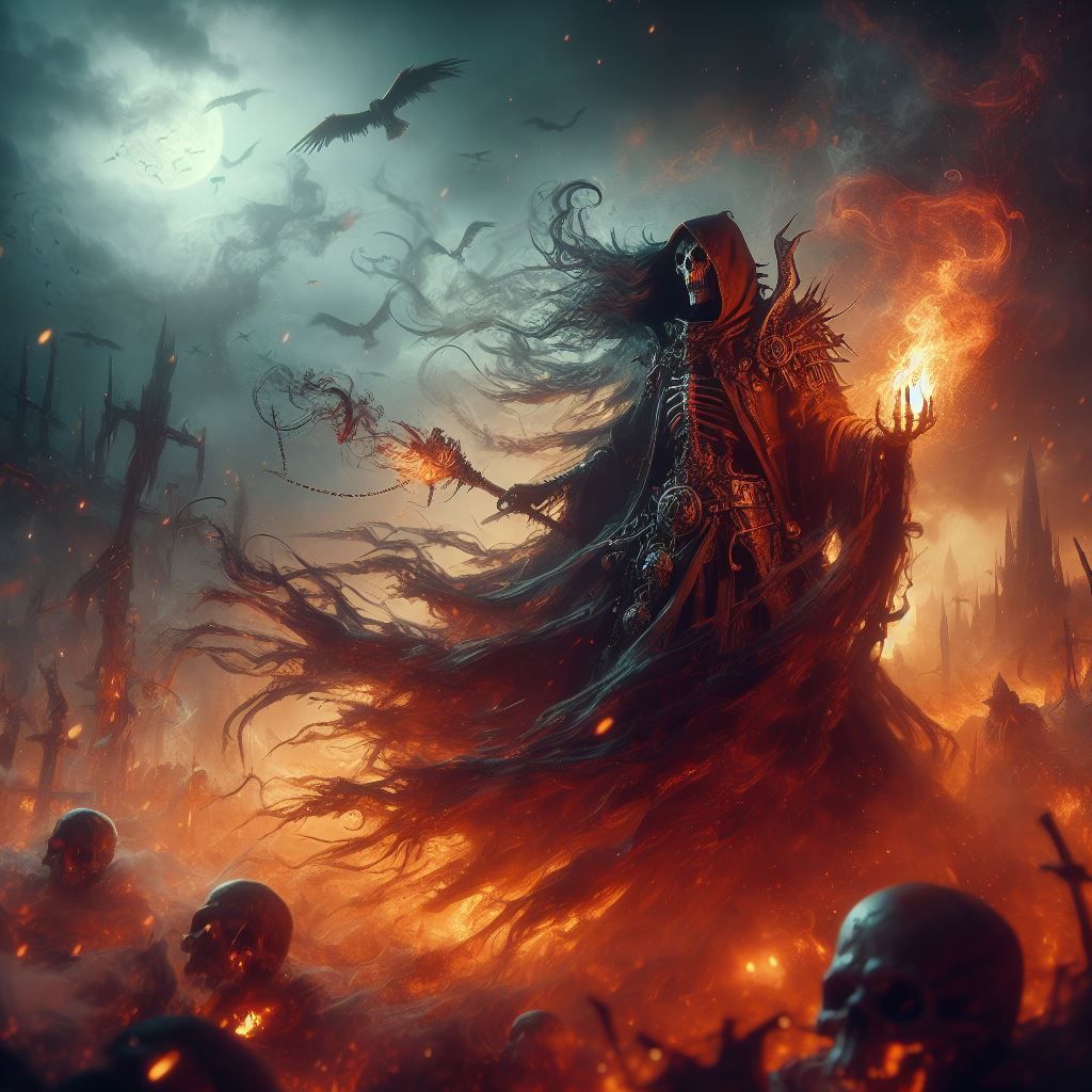 Grimdark pyromancer