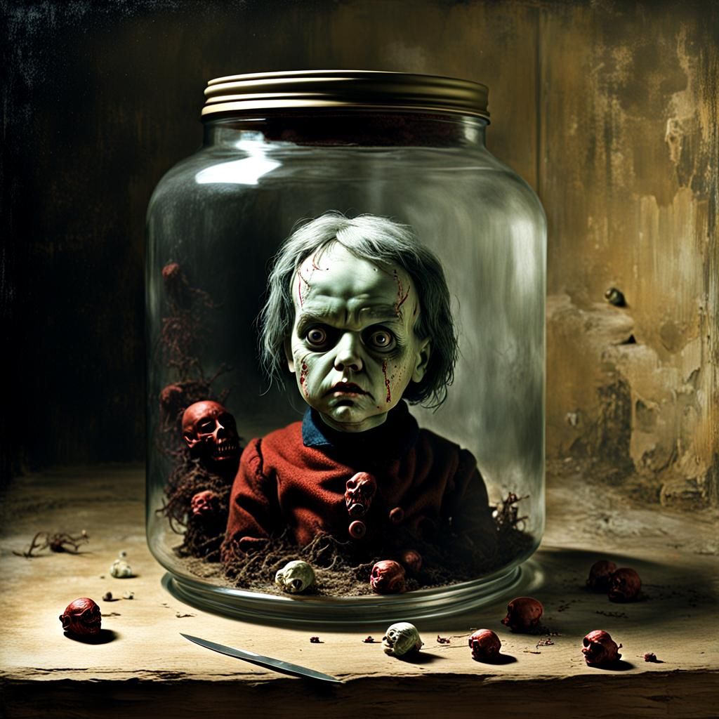 creepy jar