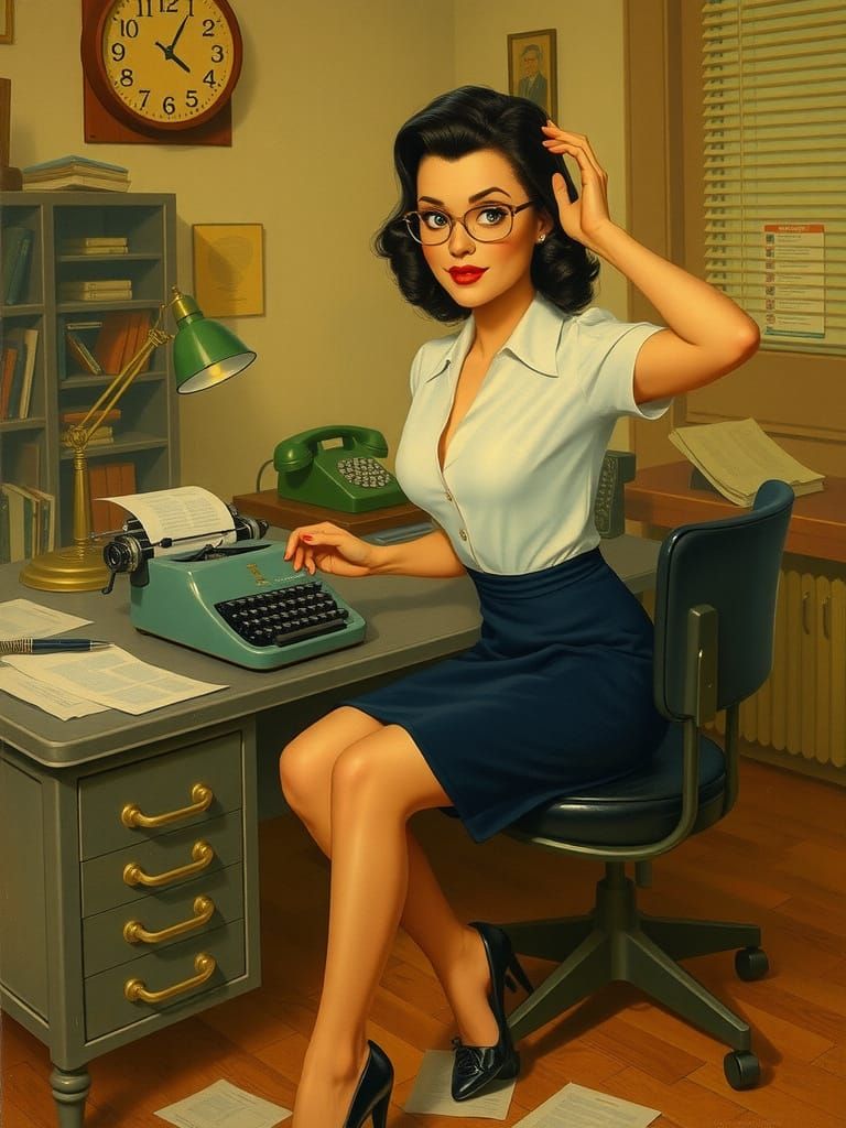 La secretaria 