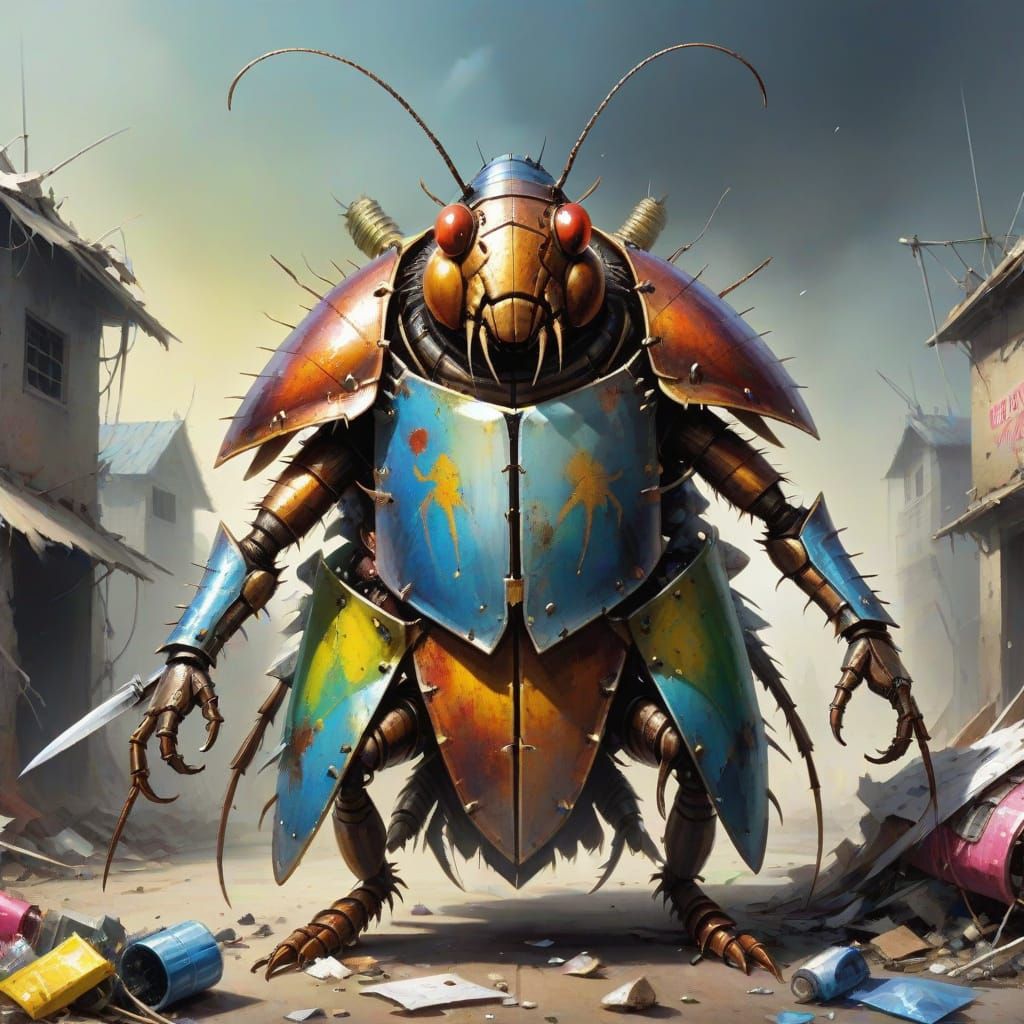 Cockroach warrior 