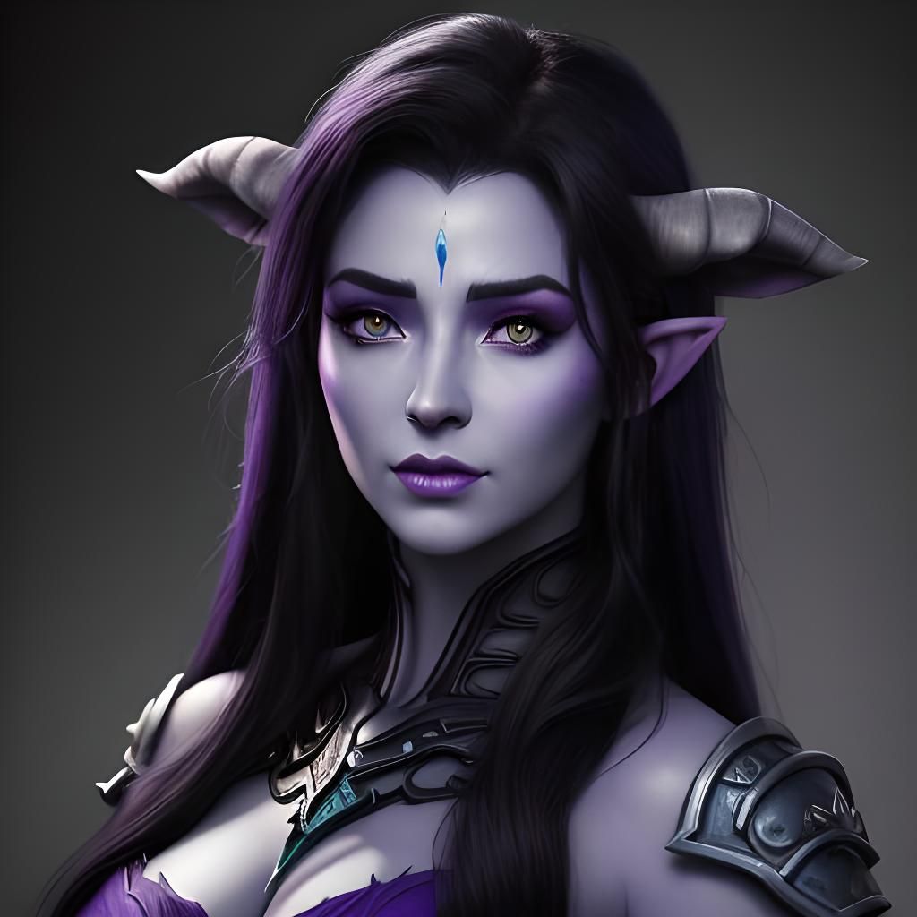 Draenei (Warcraft) - AI Generated Artwork - NightCafe Creator