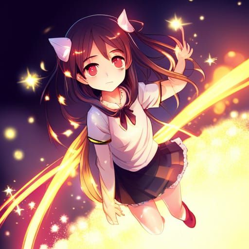 Neko girl - AI Generated Artwork - NightCafe Creator