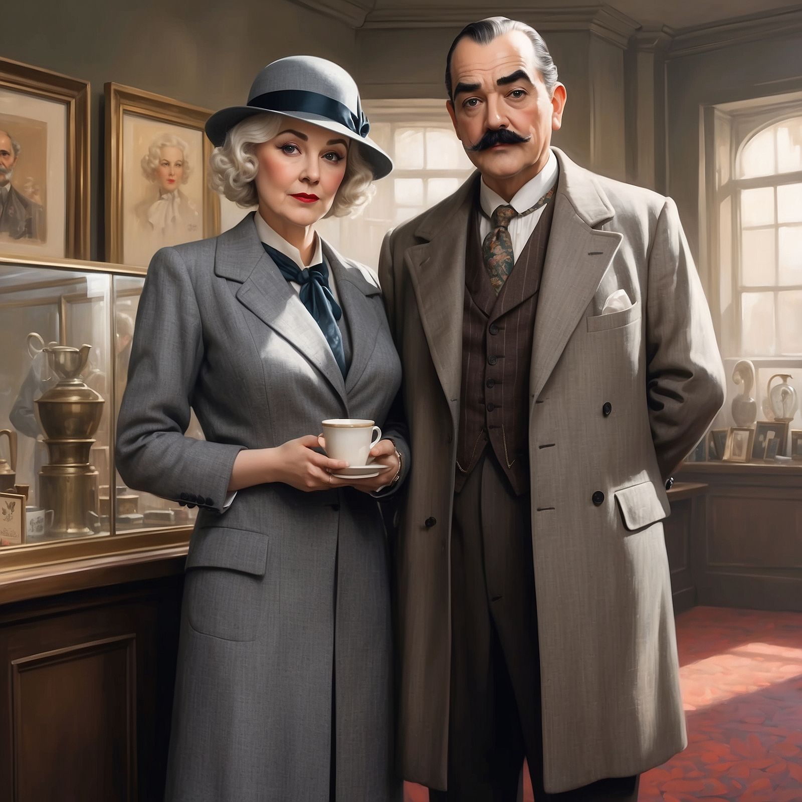 Miss Marple & Hercule Poirot