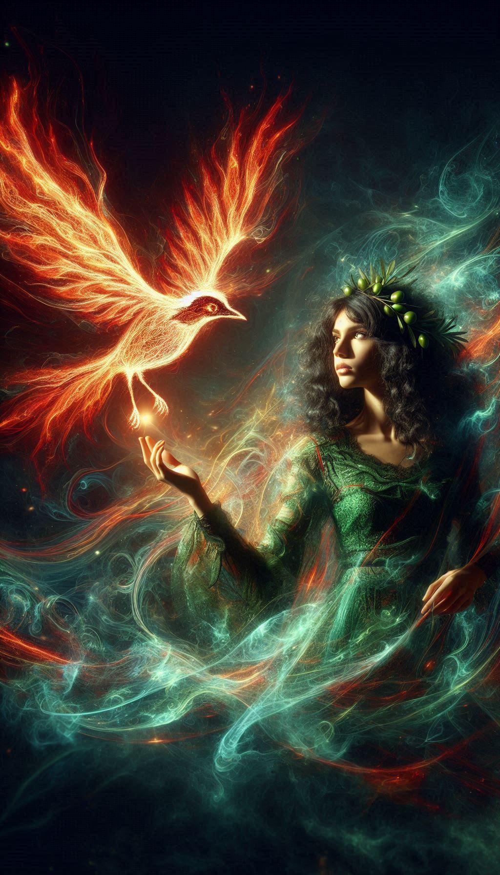 ๐ต๐ธ Palestinian sunbird Patronus (DALL-E 3 - Kling 2.1 Std)