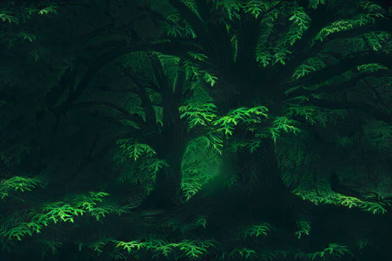 the luminescence