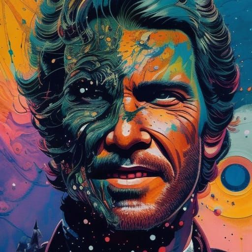 portrait of  Han Solo!