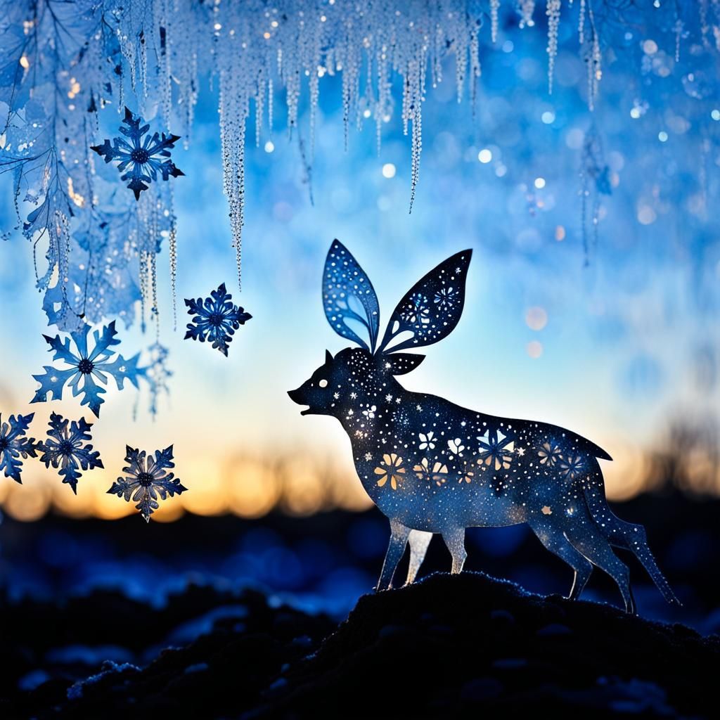 Whimsical sunrise, by Rex Ray, Fred Tomaselli