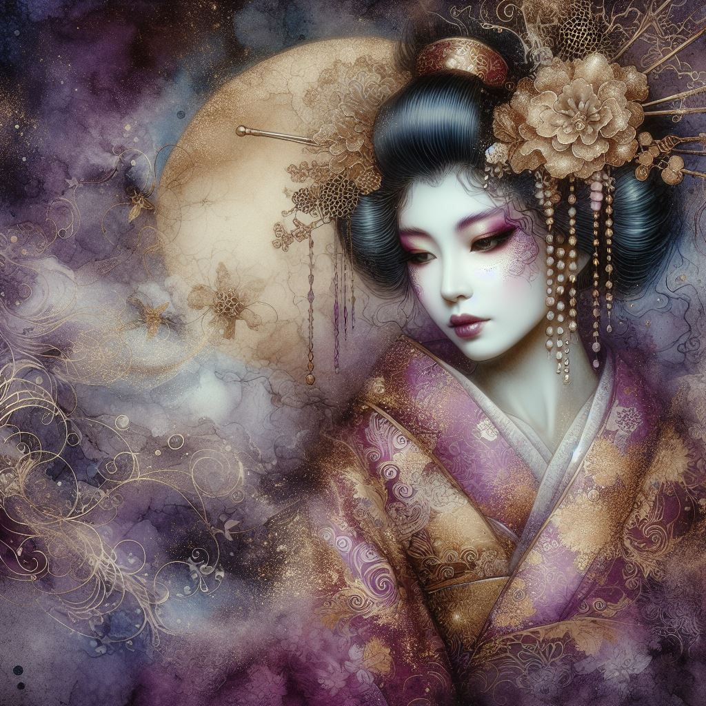 Purple Geisha