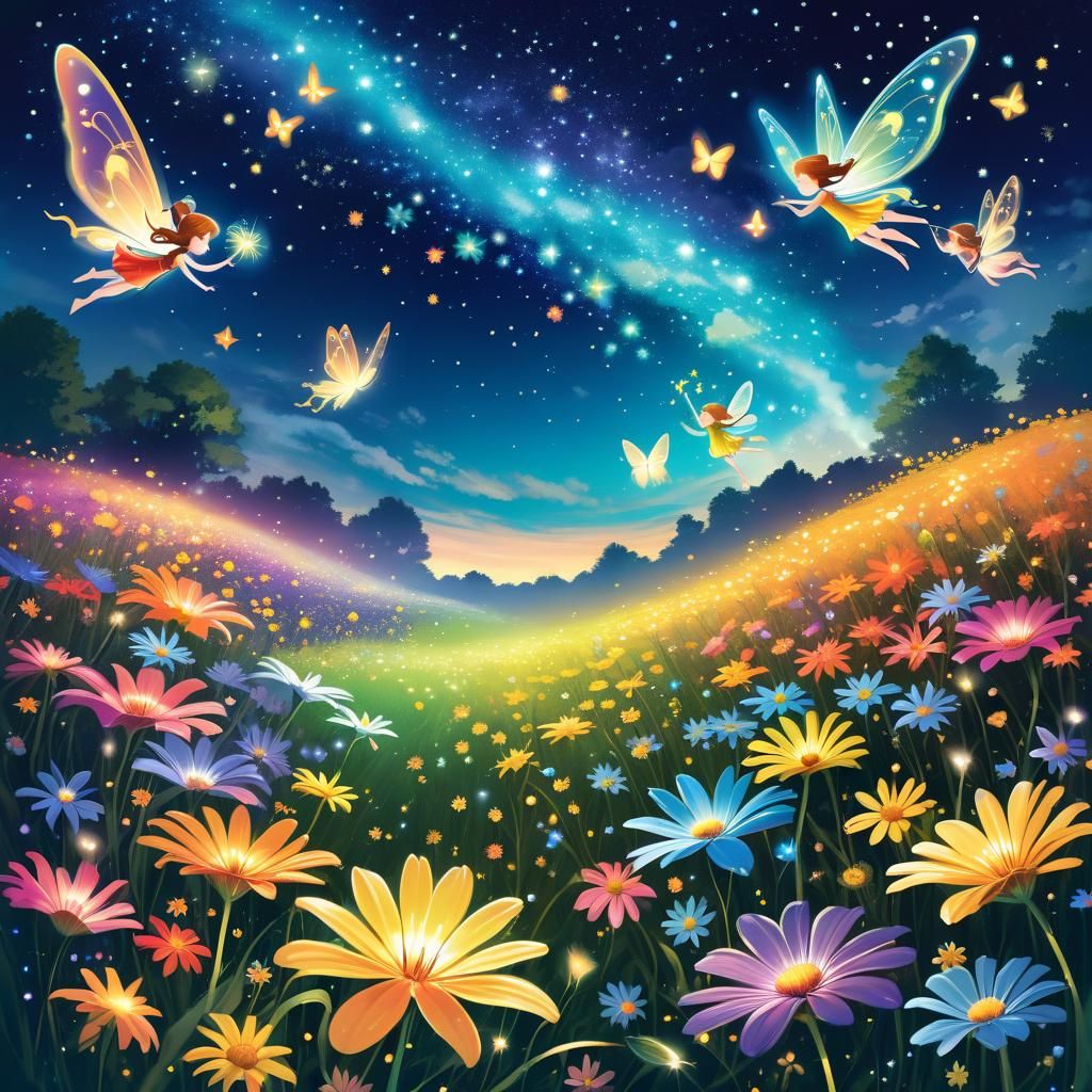 Fairies - AI Generated Artwork - NightCafe Creator