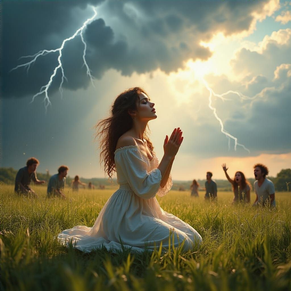 Calm In The Storm; Peaceful In The Chaos  by @paulie