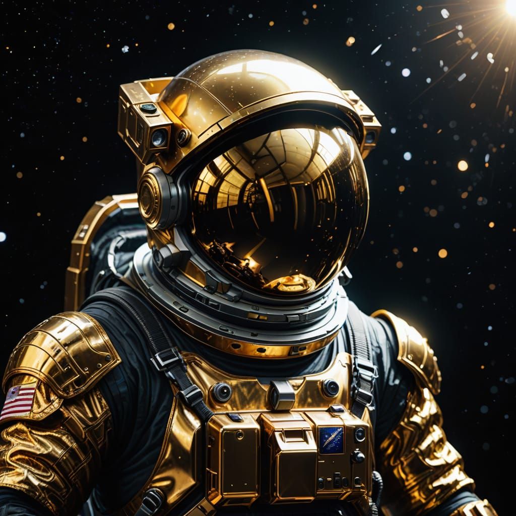 An Astronaut For All Mankind   by @TrainToon