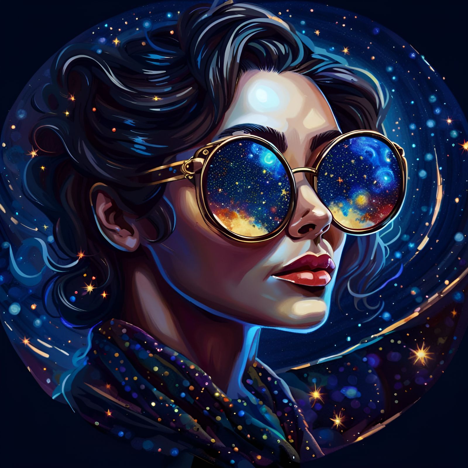A cosmic gaze