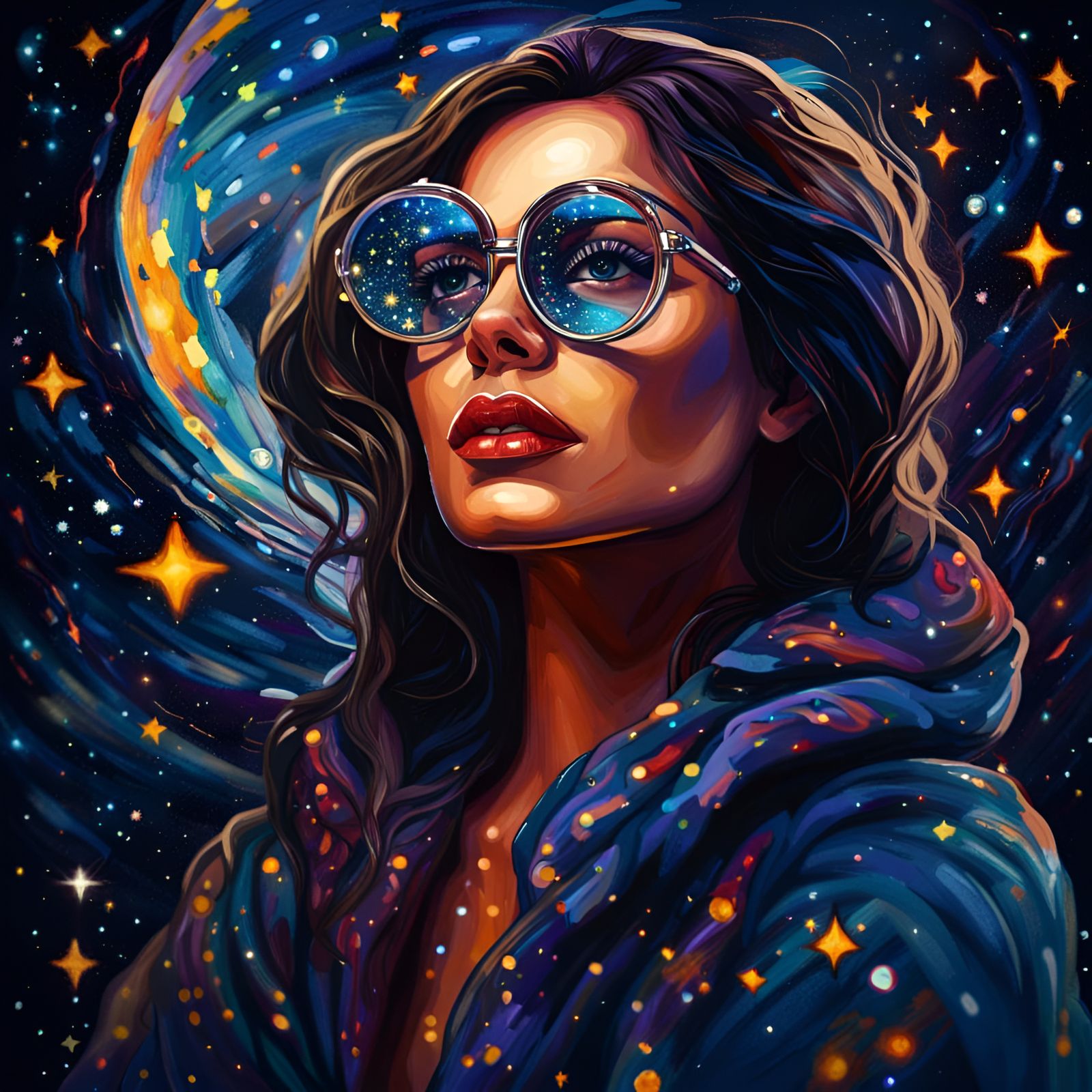 A cosmic gaze