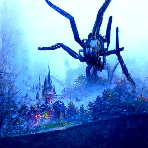 Pixilart - The giant enemy spider by horatia2012