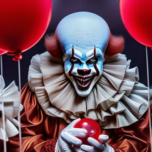 Pennywise... - AI Generated Artwork - NightCafe Creator