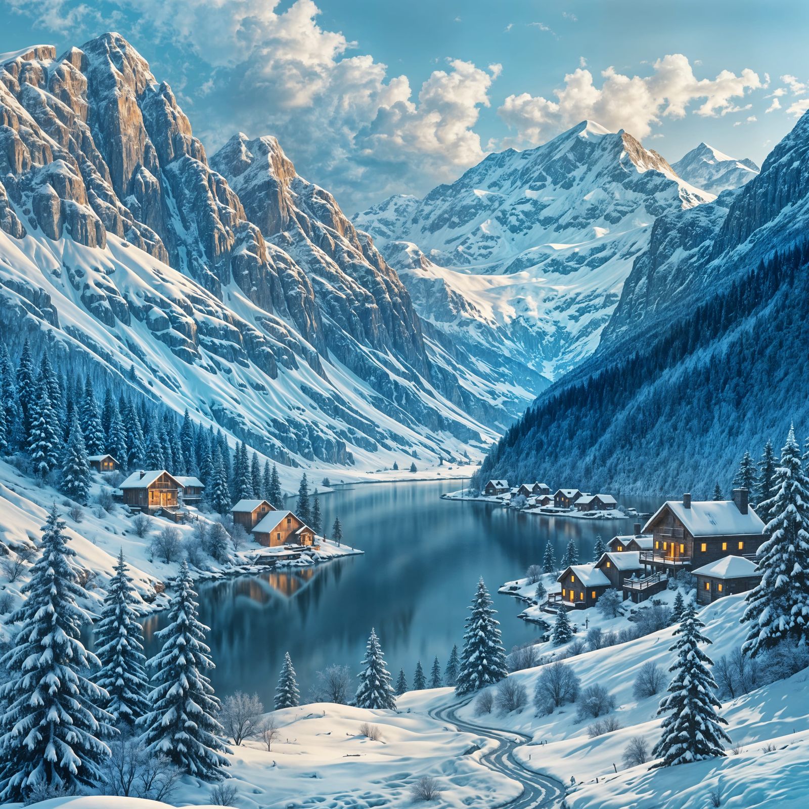 Wintertime Places
  by @Lilit