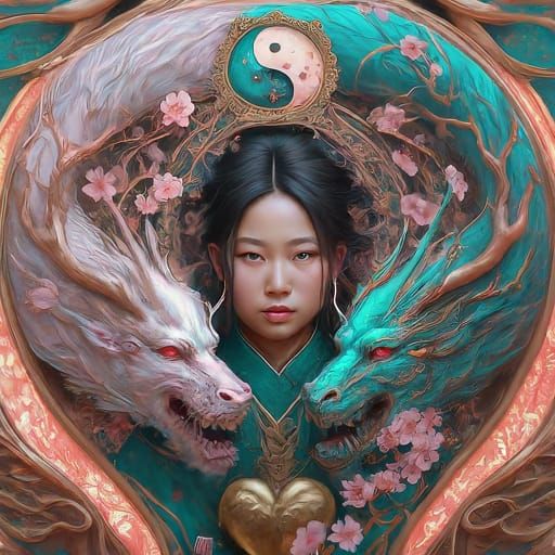 Golden Heart Dragon Warrior Tatsu Inyo