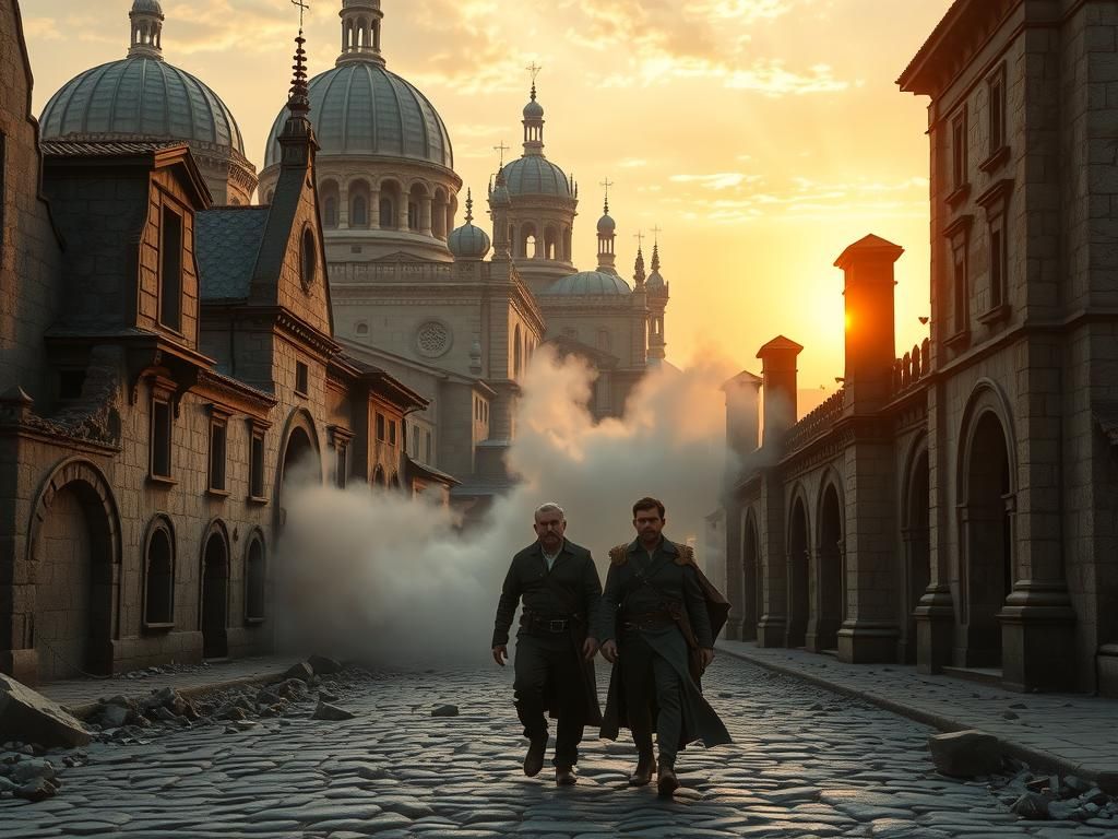 Shadar Logath at Sunset