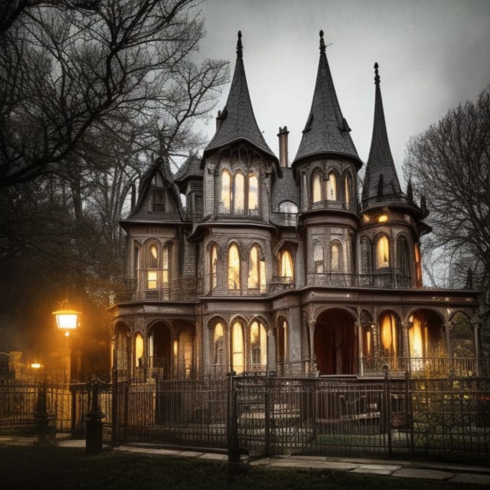 gothic victorian mansion