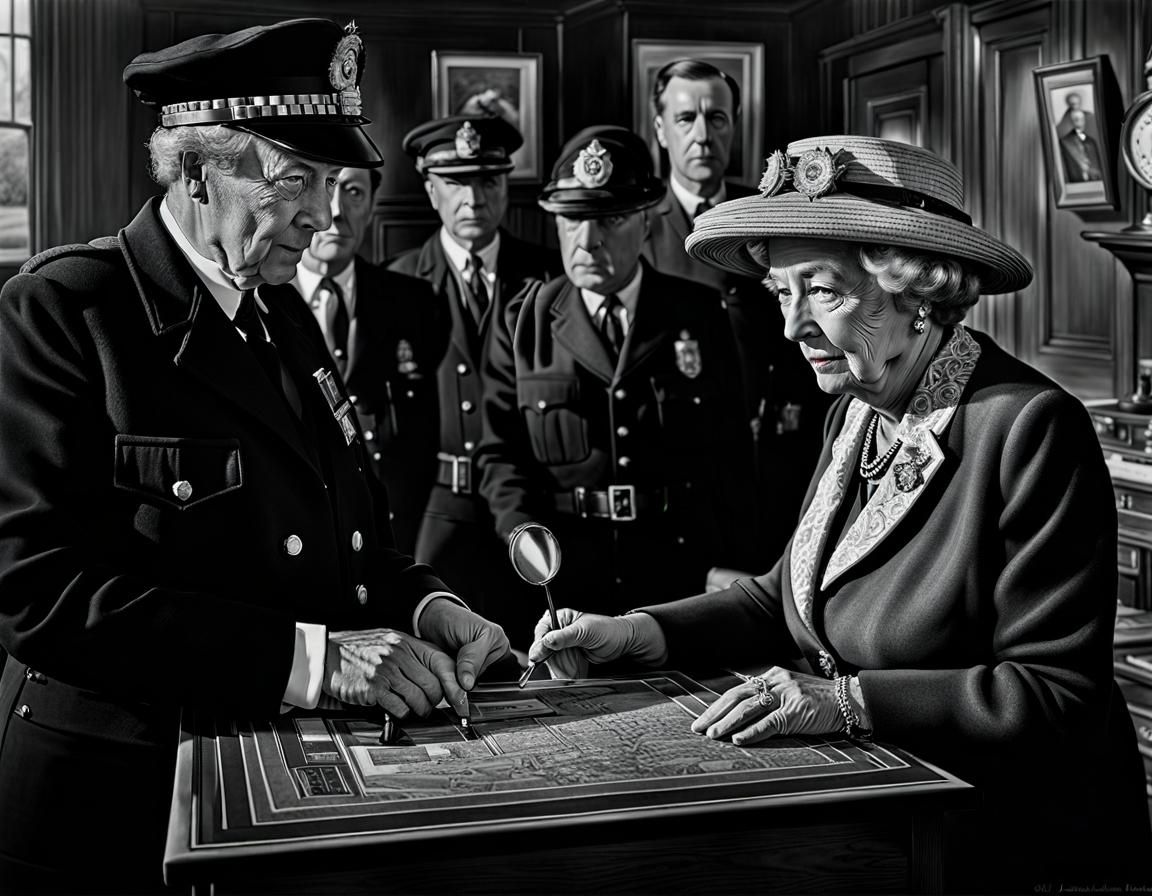 Miss Marple, helping the police  by @Gigi_UK