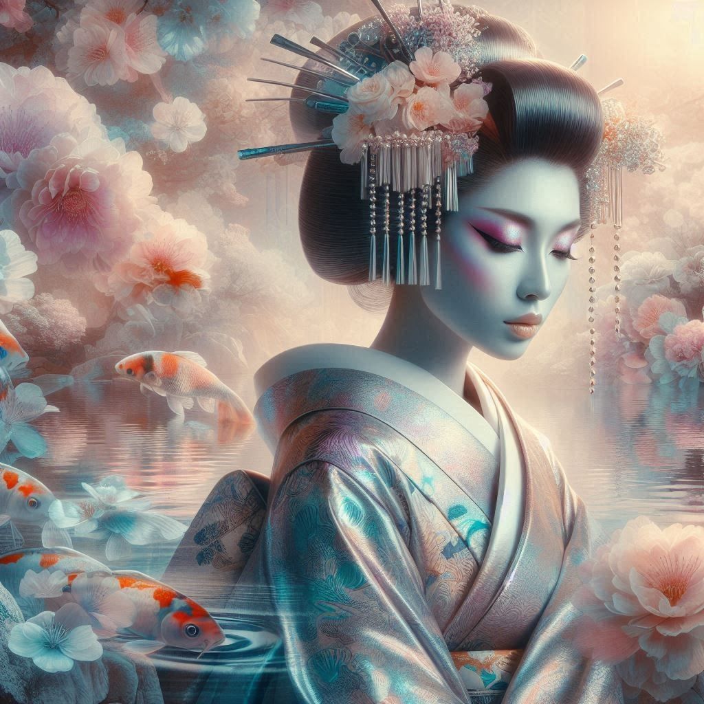 Beauty in Pastel Shades  by @zephyrael