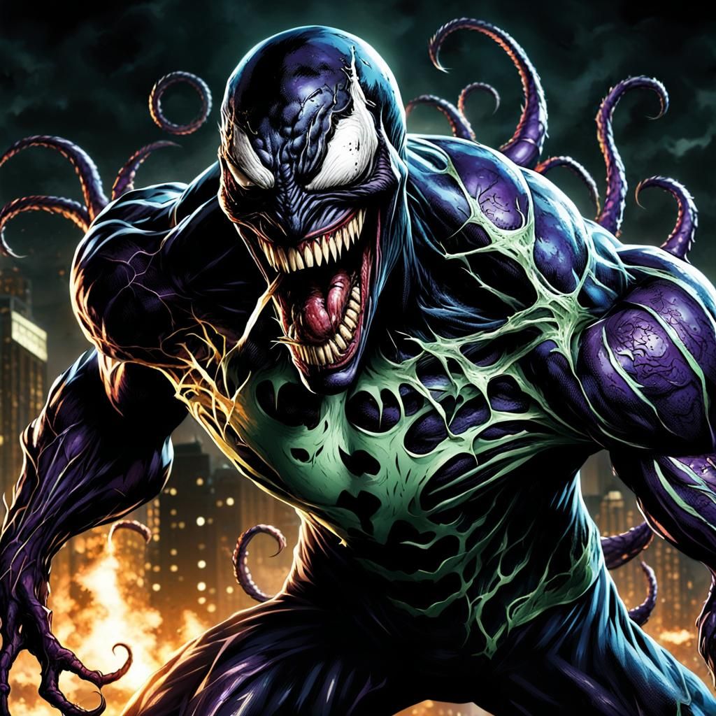 Venom Meets the Joker