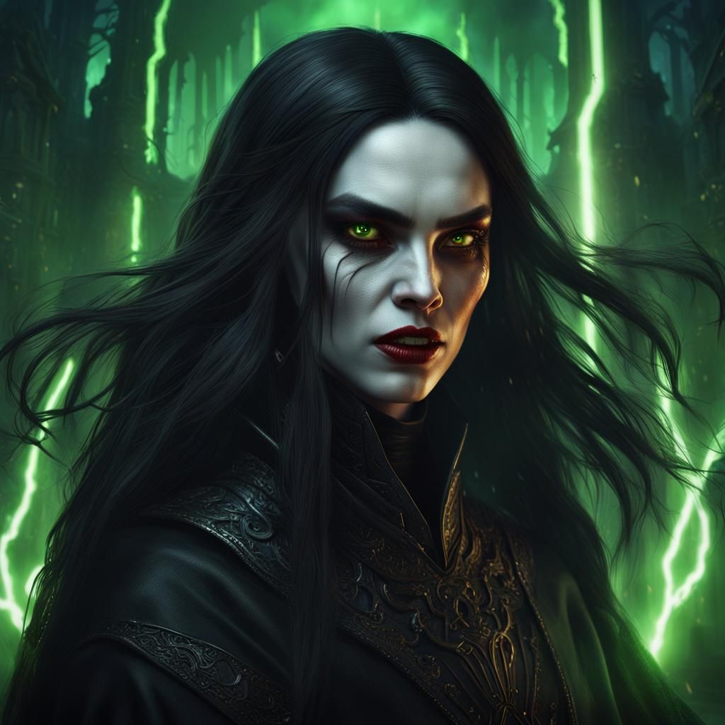 Vampire Witch: Star Wars Inspired Digital Art