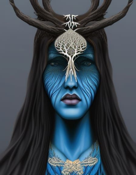 Forest Goddess - AI Generated Artwork - NightCafe Creator