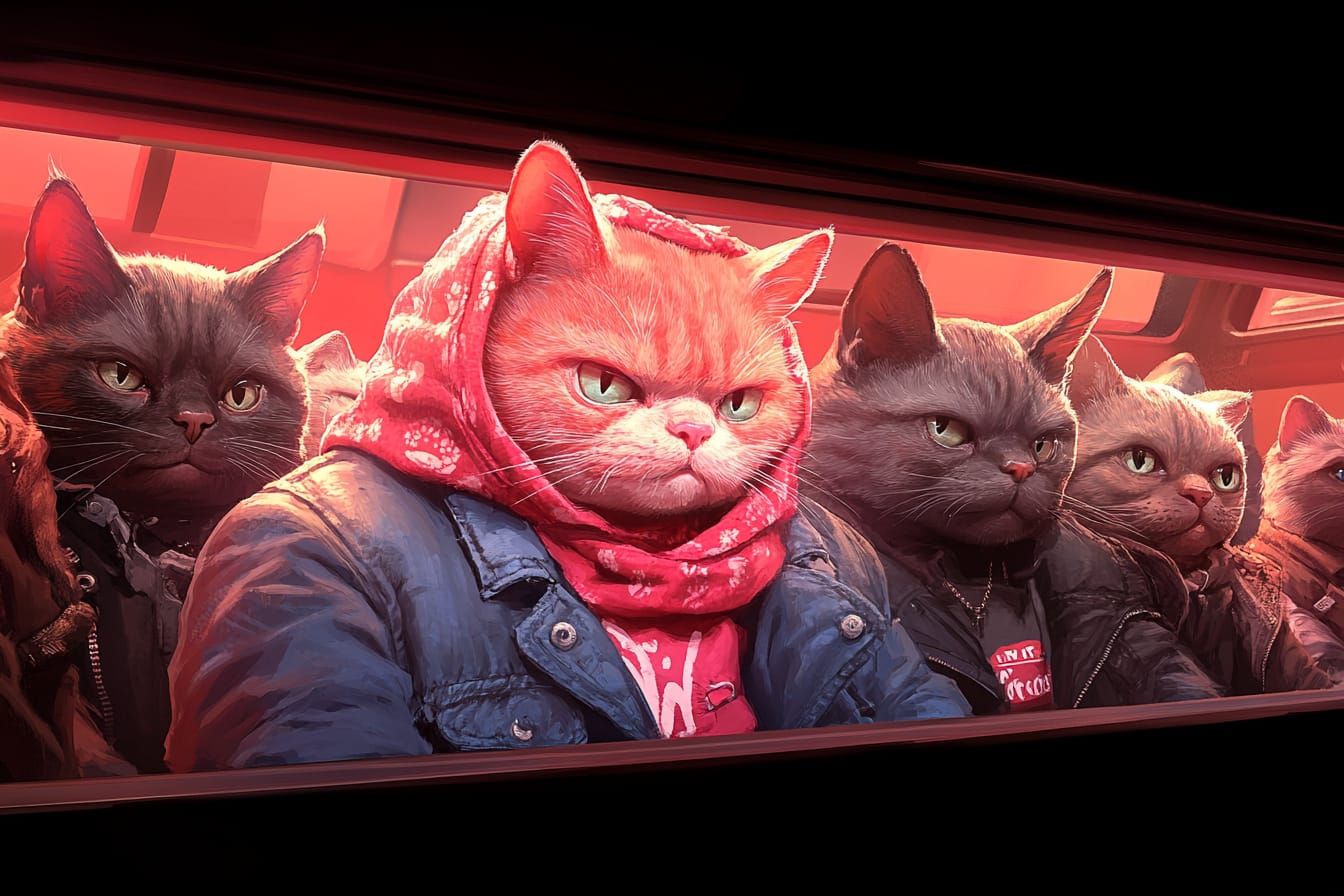 Train cats, Upload 3a