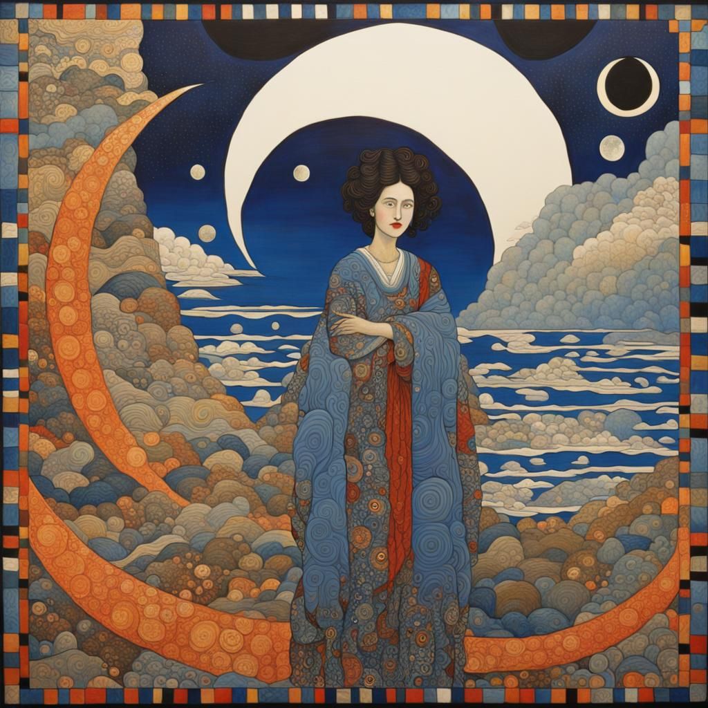 The moon goddess
