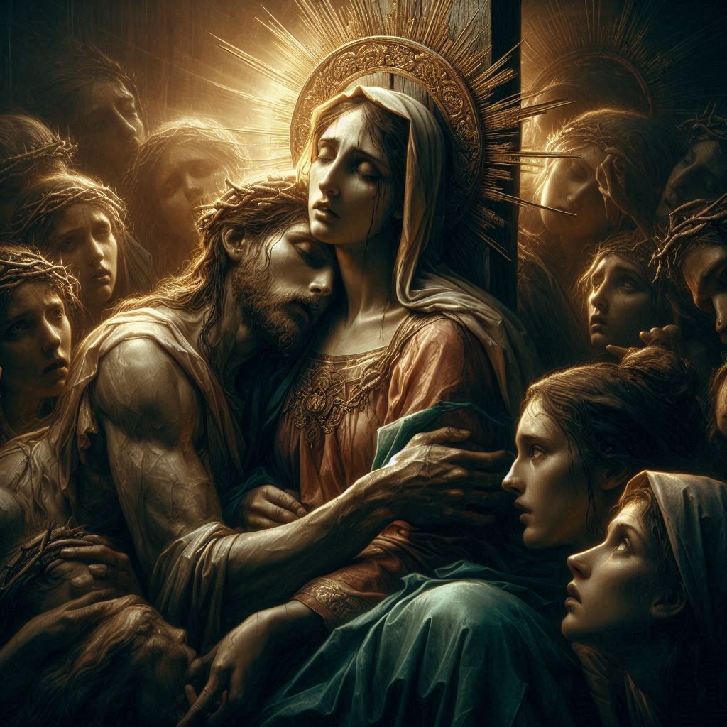 A Mother's Sorrow ...Hail Mary Mother of God