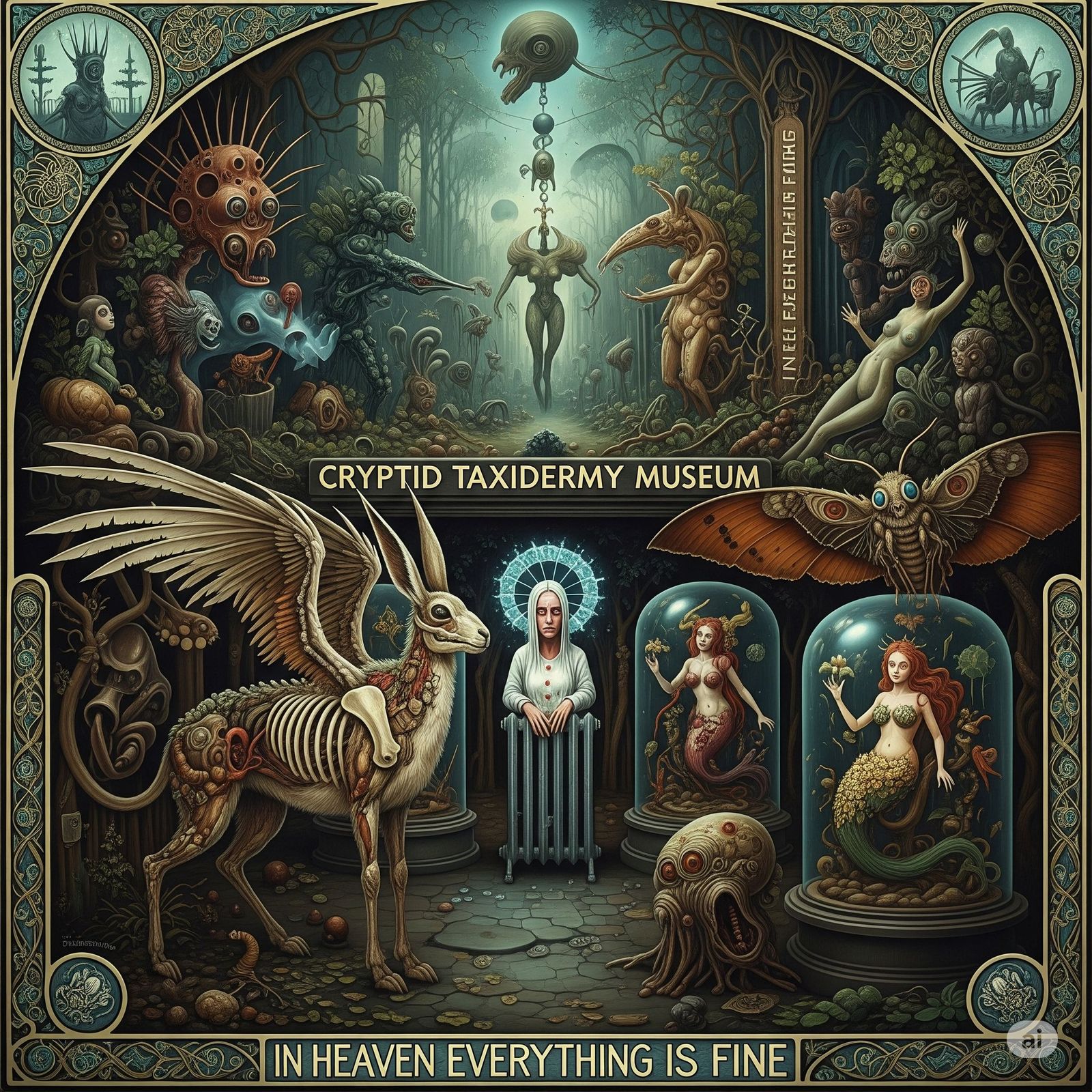 CRYPTID TAXIDERMY MUSEUM OF BOGOMIL'S UNIVERSE