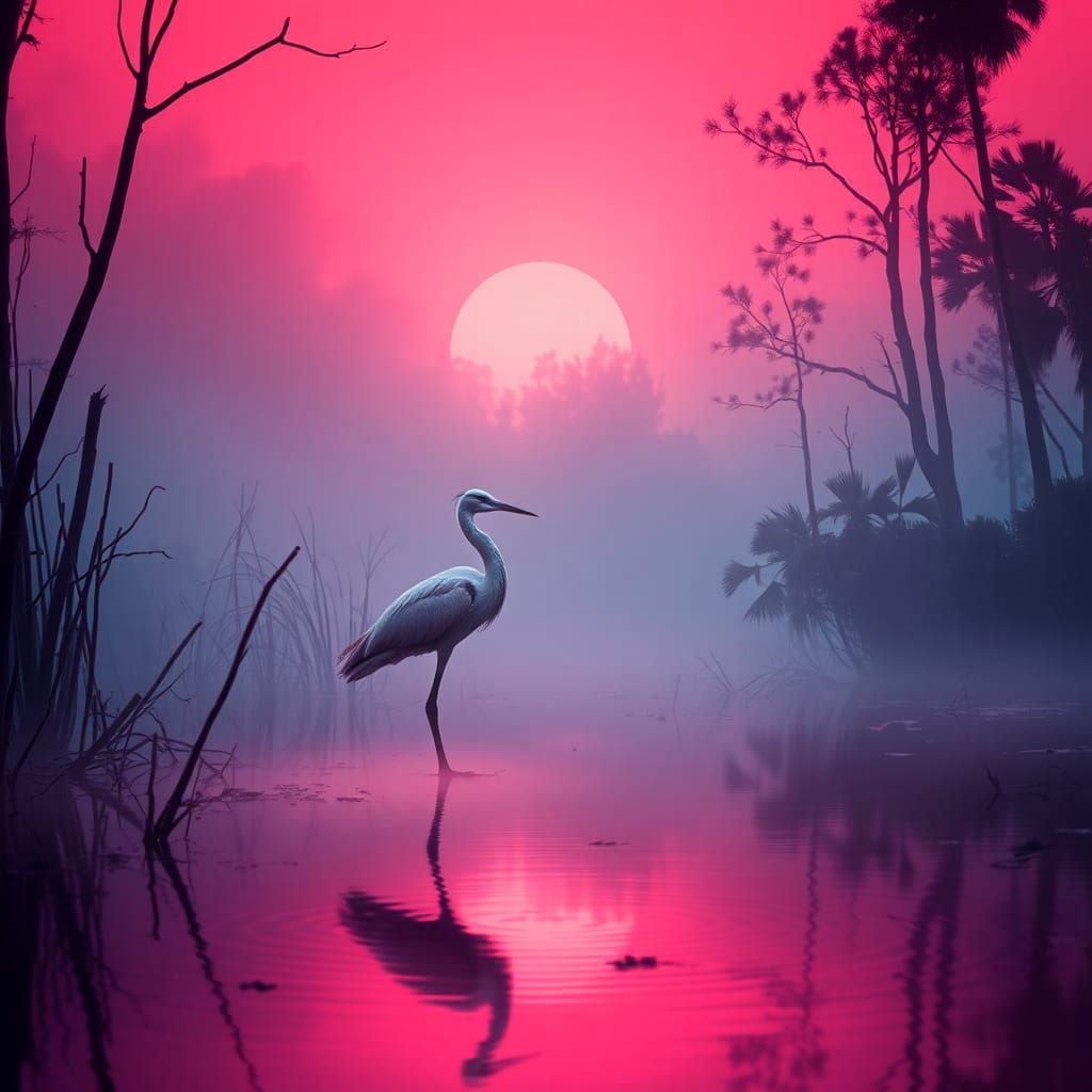 A New Dawn of Hope:  The Stork and Breast Cancer Awareness.   by @Zand