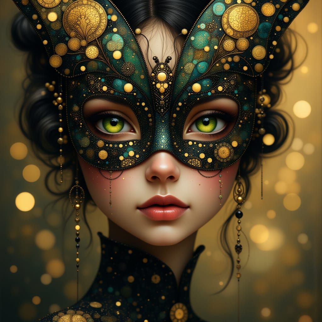 Madame Butterfly  by @Grimmb