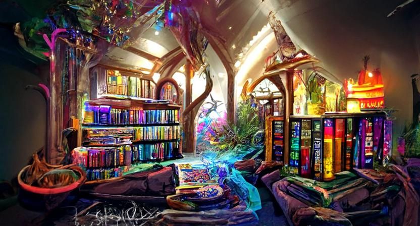 Cozy Wizard's Libary