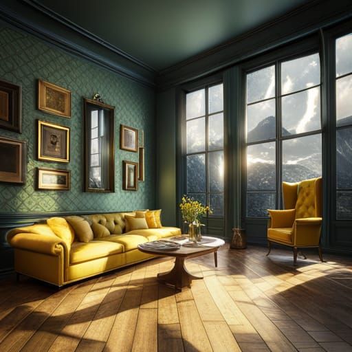 Captivating room with a view