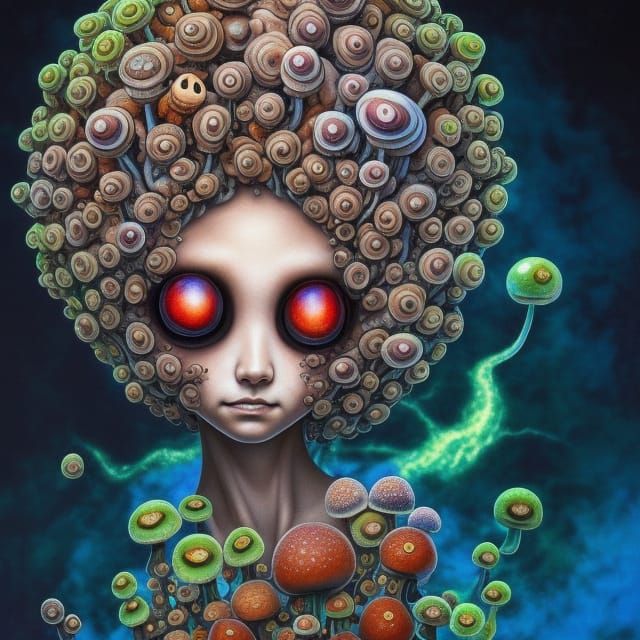 Fungi Girl 3475