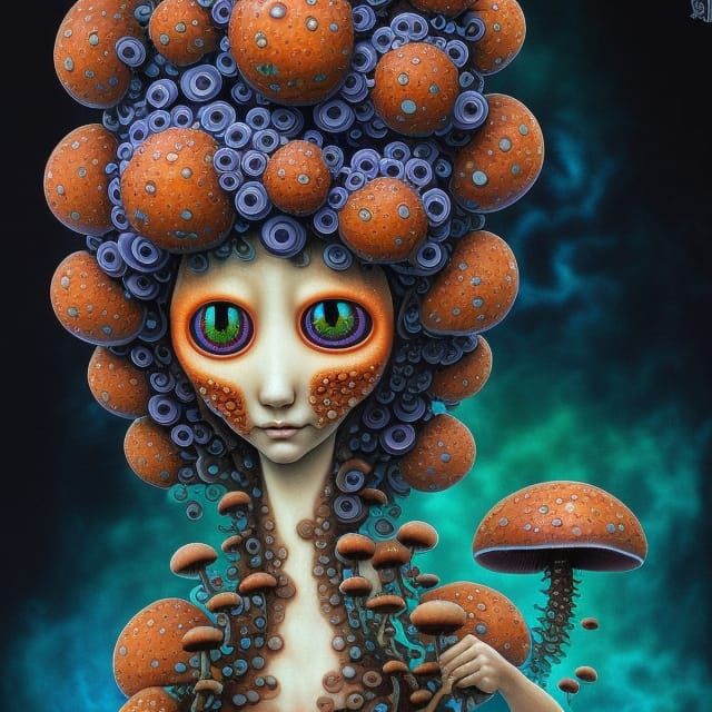 Fungi Girl 3474