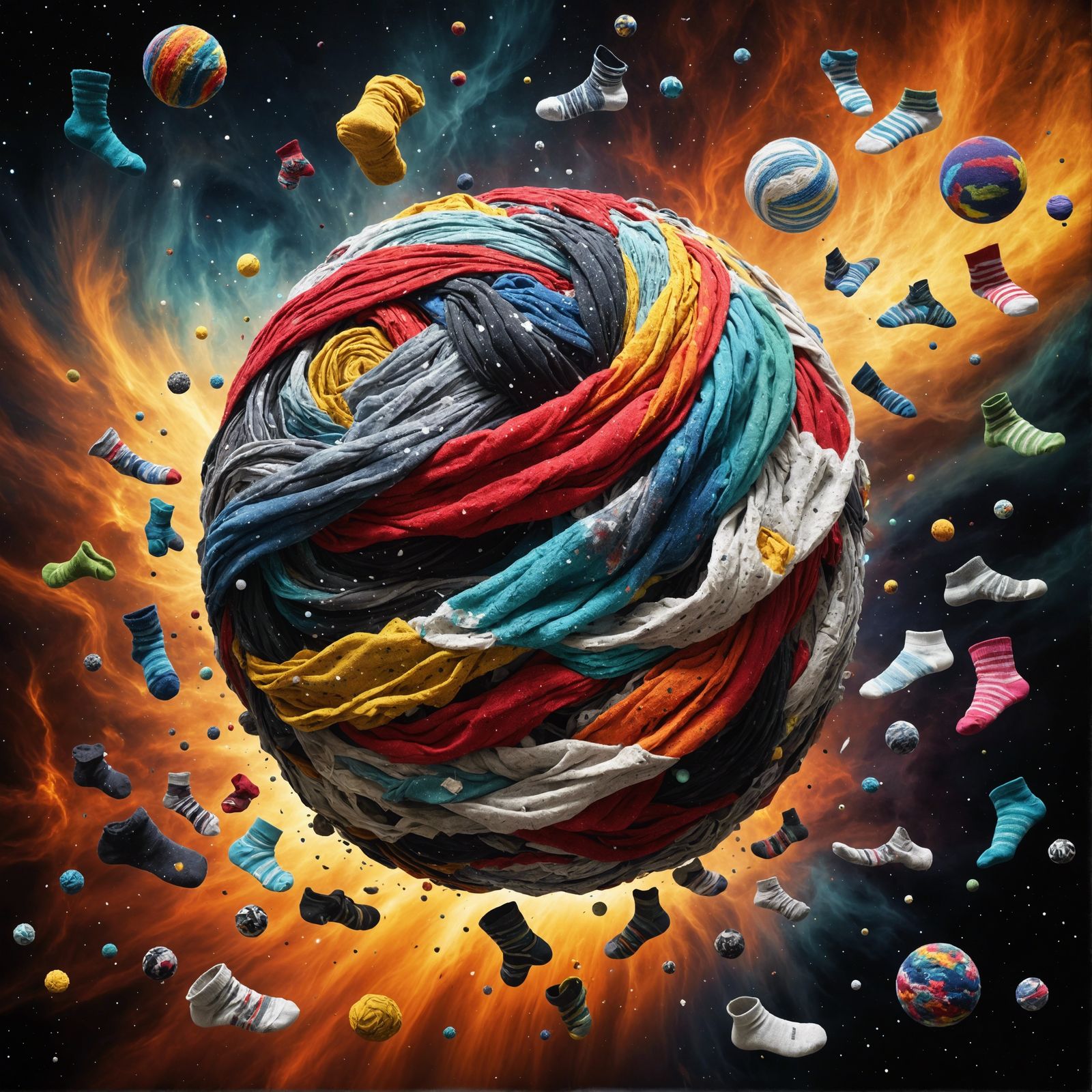 The planet of lost socks