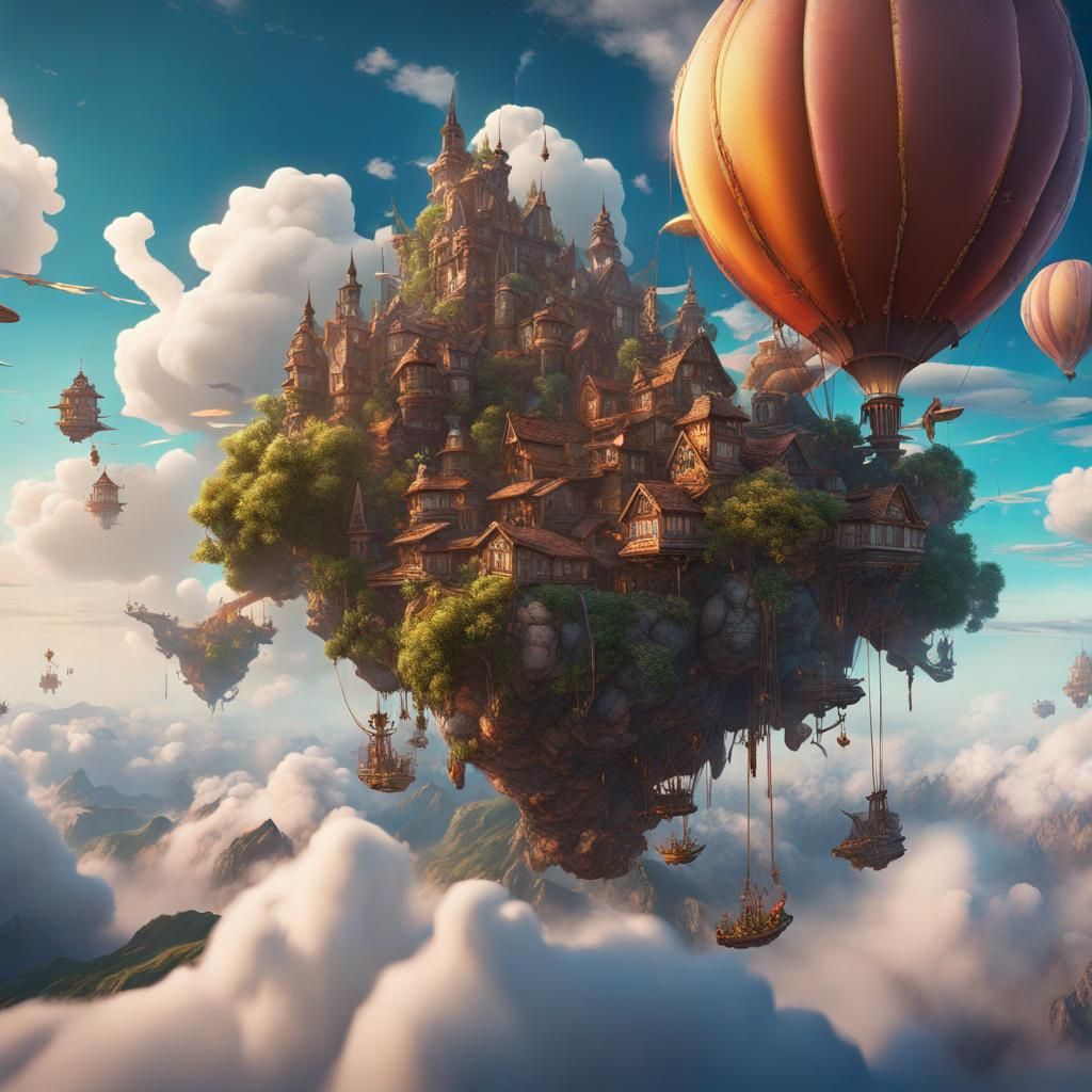 Village in the sky