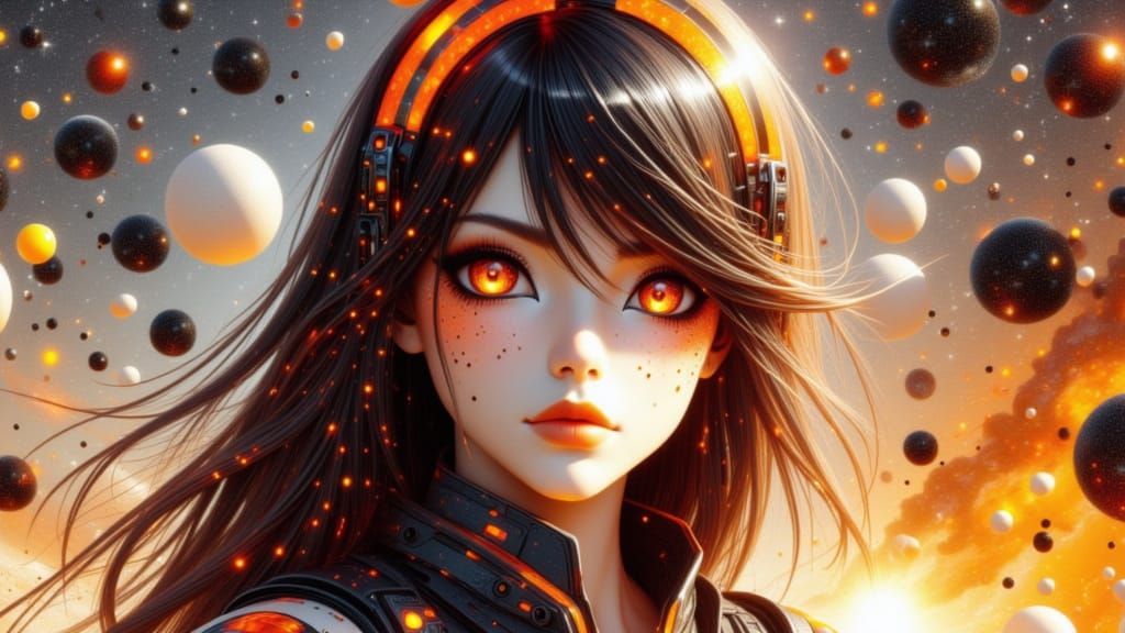 A cute female solder <lora:Inverse V3:1.0>