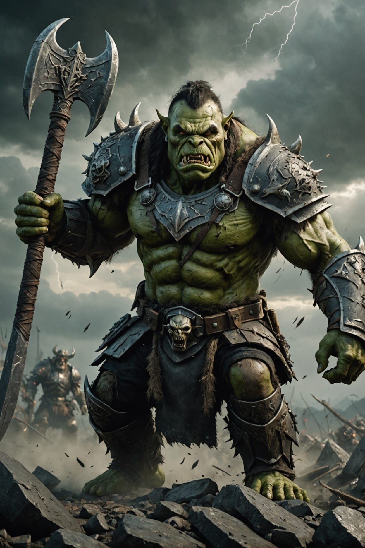 orc warrior   by @Bunny77