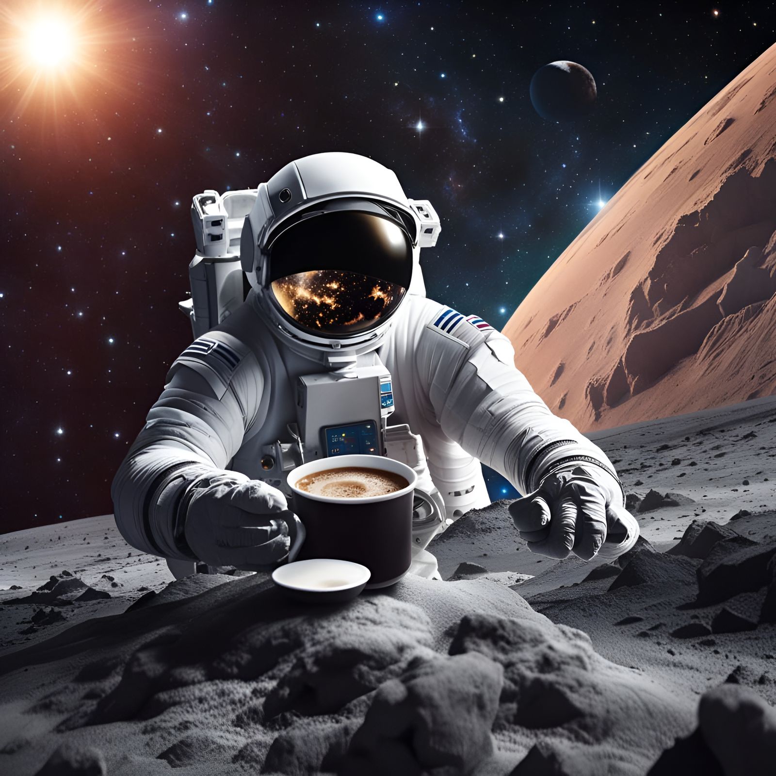 astronaut - AI Generated Artwork - NightCafe Creator