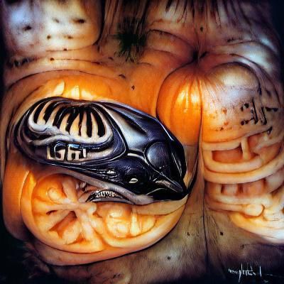 jack-o-lantern universe H.R. Giger