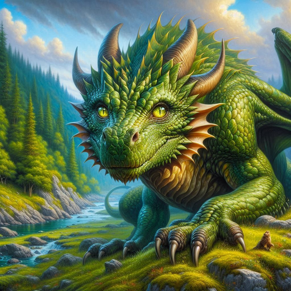 The Olive Wyrm's Snarl