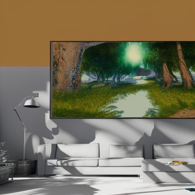 Living room - AI Generated Artwork - NightCafe Creator