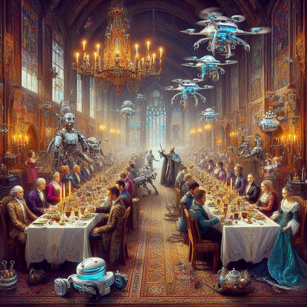 Mediaval Sci-fi fusion