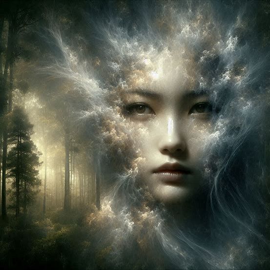 Portrait; Sorrow and Shadows