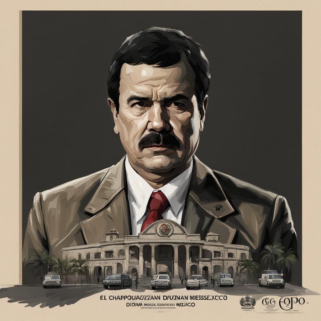 El Chapo Guzman diventa presidente del messico - AI Generated Artwork ...