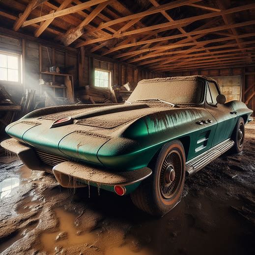 1963 Corvette Barn Find